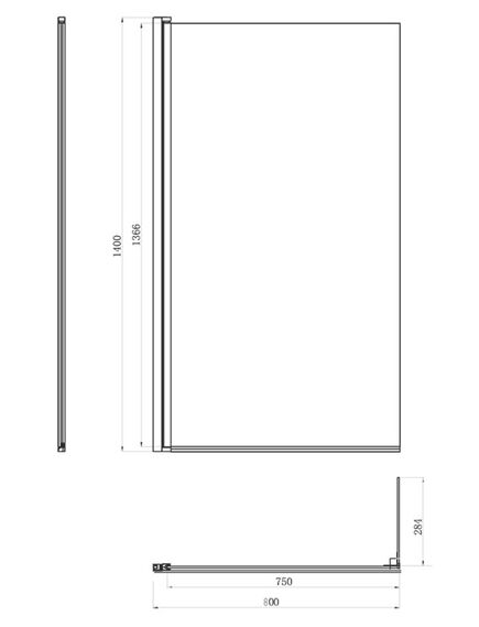 Купить DX35WBS-D7W1-150MT Душ.шторка на борт ванны 150х80,профиль анод,стекло прозрачное,полотенцедержатель (dx35wbs-d7w1-150mt) по цене 9690 руб., в Санкт-Петебруге в интернет магазине 100-Систем, а также дургие товары DAMIXA из раздела Стеклянные шторки для ванн и Сантехника