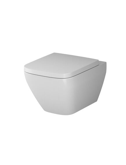 Купить C701701SC Spirit V2.0 Square подвесной унитаз FlashClean с сиденьем микролифт (c701701sc) по цене 26990 руб., в Санкт-Петебруге в интернет магазине 100-Систем, а также дургие товары AM.PM из раздела Унитазы подвесные и Унитазы