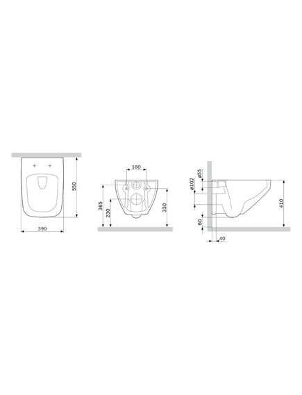 Купить C50A1700MWSC Inspire V2.0 подвесной унитаз FlashClean с сиденьем микролифт, бел мат (c50a1700mwsc) по цене 45990 руб., в Санкт-Петебруге в интернет магазине 100-Систем, а также дургие товары AM.PM из раздела Унитазы подвесные и Унитазы
