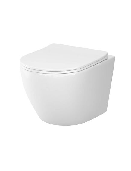 Купить C801900SC Like подвесной унитаз AquaSpin с сид м/лифт (c801900sc) по цене 19990 руб., в Санкт-Петебруге в интернет магазине 100-Систем, а также дургие товары AM.PM из раздела Унитазы подвесные и Унитазы