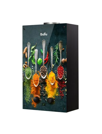 Купить Колонка газовая Ballu GWH 10 Fiery Glass Curry (gwh 10 fiery glass curry) по цене 12450 руб., в Санкт-Петебруге в интернет магазине 100-Систем, а также дургие товары BALLU из раздела Газовые проточные водонагреватели и Газовые водонагреватели