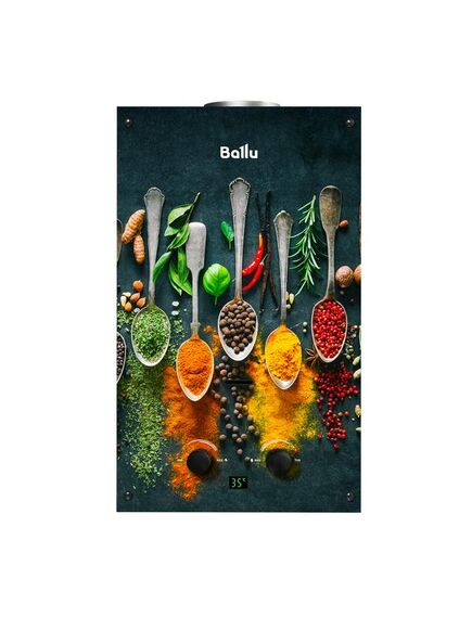 Купить Колонка газовая Ballu GWH 10 Fiery Glass Curry (gwh 10 fiery glass curry) по цене 12450 руб., в Санкт-Петебруге в интернет магазине 100-Систем, а также дургие товары BALLU из раздела Газовые проточные водонагреватели и Газовые водонагреватели
