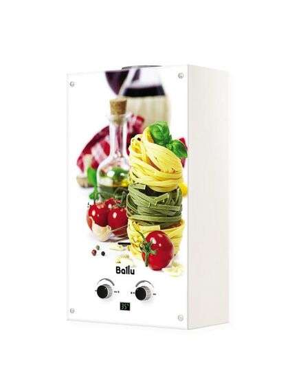 Купить Колонка газовая Ballu GWH 10 Fiery Glass Pasta (gwh 10 fiery glass pasta) по цене 12450 руб., в Санкт-Петебруге в интернет магазине 100-Систем, а также дургие товары BALLU из раздела Газовые проточные водонагреватели и Газовые водонагреватели