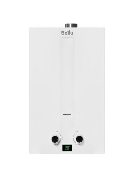 Купить Колонка газовая Ballu GWH 10 Fiery Turbo (gwh 10 fiery turbo) по цене 15990 руб., в Санкт-Петебруге в интернет магазине 100-Систем, а также дургие товары BALLU из раздела Газовые проточные водонагреватели и Газовые водонагреватели
