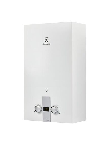 Купить Колонка газовая Electrolux GWH 10 High Performance Eco (gwh 10 high performance eco) по цене 15750 руб., в Санкт-Петебруге в интернет магазине 100-Систем, а также дургие товары  из раздела Газовые проточные водонагреватели и Газовые водонагреватели