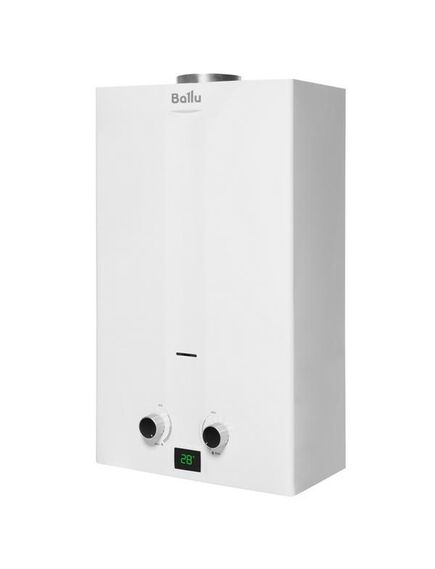 Купить Колонка газовая Ballu GWH 12 Fiery (gwh 12 fiery) по цене 15425 руб., в Санкт-Петебруге в интернет магазине 100-Систем, а также дургие товары BALLU из раздела Газовые проточные водонагреватели и Газовые водонагреватели