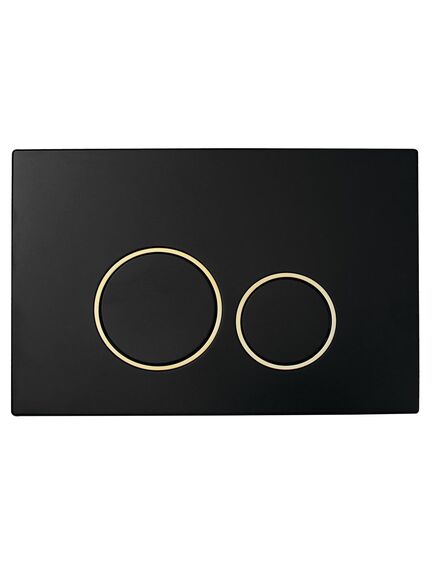 Купить BOHEME Кнопка для инсталляции, пластик BLACK GOLD, круглая 663 (663) по цене 8974.76 руб., в Санкт-Петебруге в интернет магазине 100-Систем, а также дургие товары BOHEME из раздела Клавиши смыва и Инсталляции