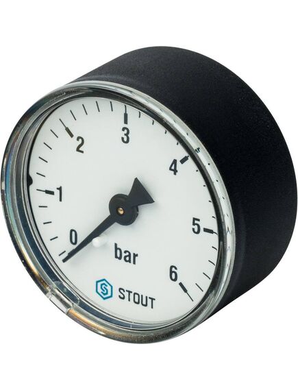 Купить Манометр STOUT D-50 6 бар аксиальный G-1/4" (sim-0009-500608) по цене 794 руб., в Санкт-Петебруге в интернет магазине 100-Систем, а также дургие товары STOUT из раздела Манометры и Контрольно-измерительные приборы