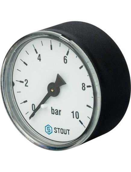 Купить STOUT SIM-0009 Манометр аксиальный. Корпус Dn 50 мм 1/4", 0...10 бар, кл.2.5 (sim-0009-501008) по цене 826 руб., в Санкт-Петебруге в интернет магазине 100-Систем, а также дургие товары STOUT из раздела Манометры и Контрольно-измерительные приборы