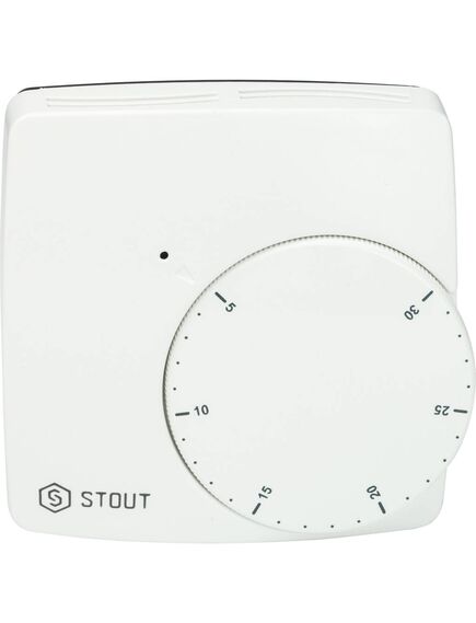 Купить STOUT STE-0002 Проводной электронный термостат WFHT-BASIC со светодиодом (ste-0002-000004) по цене 2204 руб., в Санкт-Петебруге в интернет магазине 100-Систем, а также дургие товары STOUT из раздела Терморегуляторы и Автоматика для теплого пола