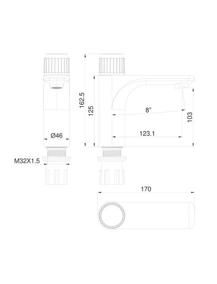 Купить Смеситель для раковины WONZON & WOGHAND CLICK, Хром (WW-A40412-CR) (ww-a40412-cr) по цене 14221 руб., в Санкт-Петебруге в интернет магазине 100-Систем, а также дургие товары WONZON & WOGHAND из раздела Кнопочные смесители и Смесители для раковины