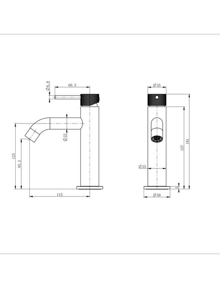 Купить Смеситель для раковины WONZON & WOGHAND, Белый матовый (WW-H1061-MW) (ww-h1061-mw) по цене 13280 руб., в Санкт-Петебруге в интернет магазине 100-Систем, а также дургие товары WONZON & WOGHAND из раздела Рычажные смесители и Смесители для раковины