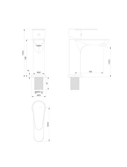 Купить Смеситель для раковины WONZON & WOGHAND ALFA, Белый матовый (WW-A40202-MW) (ww-a40202-mw) по цене 13902 руб., в Санкт-Петебруге в интернет магазине 100-Систем, а также дургие товары WONZON & WOGHAND из раздела Рычажные смесители и Смесители для раковины