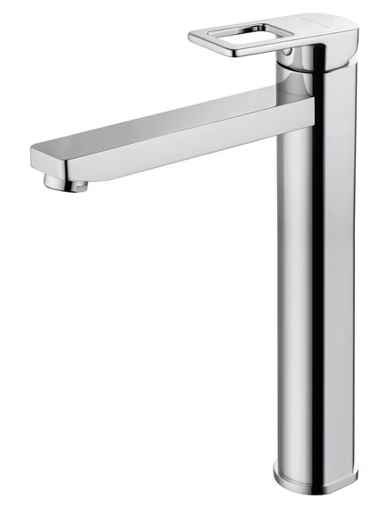 Купить Смеситель для раковины высокий WONZON & WOGHAND FRAME, Хром (WW-88239010-CR) (ww-88239010-cr) по цене 23197 руб., в Санкт-Петебруге в интернет магазине 100-Систем, а также дургие товары WONZON & WOGHAND из раздела Рычажные смесители и Смесители для раковины