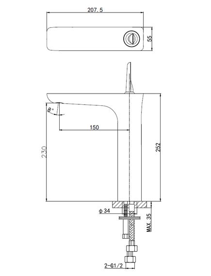 Купить Смеситель для раковины высокий WONZON & WOGHAND SHARK, Хром (WW-48B1102-CR) (ww-48b1102-cr) по цене 38602 руб., в Санкт-Петебруге в интернет магазине 100-Систем, а также дургие товары WONZON & WOGHAND из раздела Рычажные смесители и Смесители для раковины