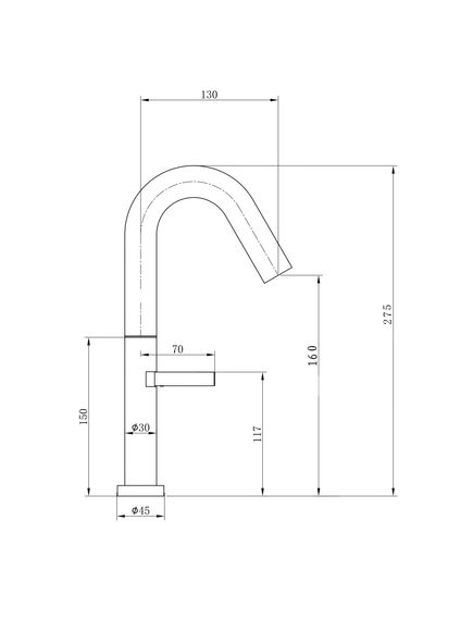 Купить Смеситель для раковины высокий WONZON & WOGHAND, Белый матовый (WW-6068-MW) (ww-6068-mw) по цене 7561.4 руб., в Санкт-Петебруге в интернет магазине 100-Систем, а также дургие товары WONZON & WOGHAND из раздела Рычажные смесители и Смесители для раковины
