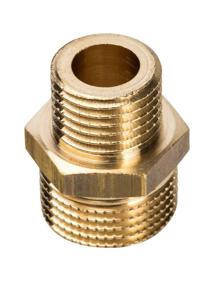 Купить SFT-0003-003814 STOUT Ниппель НН переходной 3/8X1/4 (sft-0003-003814) по цене 76 руб., в Санкт-Петебруге в интернет магазине 100-Систем, а также дургие товары STOUT из раздела Ниппели и Латунные фитинги