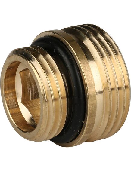 Купить Переходник Stout 1/2"х3/4" для радиатора с внутренней резьбой 1/2" (sft-0049-000002) по цене 138 руб., в Санкт-Петебруге в интернет магазине 100-Систем, а также дургие товары STOUT из раздела Переходы для труб из сшитого полиэтилена Stout и Трубы и фитинги из сшитого полиэтилена Stout