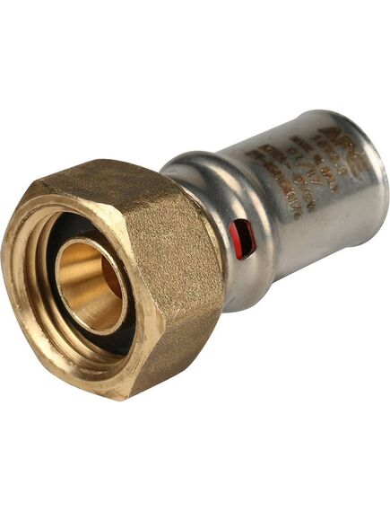 Купить SFP-0016-001216 STOUT Переходник с накидной гайкой 16xR 1/2" для металлопластиковых труб прессовой (sfp-0016-001216) по цене 377 руб., в Санкт-Петебруге в интернет магазине 100-Систем, а также дургие товары STOUT из раздела Пресс Stout 16 и Пресс