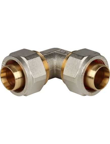 Купить SFS-0003-003232 STOUT Угольник  90° 32x32 для металлопластиковых труб винтовой (sfs-0003-003232) по цене 2337 руб., в Санкт-Петебруге в интернет магазине 100-Систем, а также дургие товары STOUT из раздела Обжим и Фитинги Stout