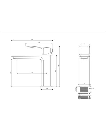 Купить Смеситель для раковины WONZON & WOGHAND DIAMOND, Хром (WW-88139011-CR) (ww-88139011-cr) по цене 15658 руб., в Санкт-Петебруге в интернет магазине 100-Систем, а также дургие товары WONZON & WOGHAND из раздела Рычажные смесители и Смесители для раковины