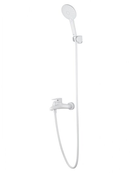 Купить Смеситель для ванны с душем WONZON & WOGHAND ALFA, Белый матовый (WW-AE3204-MW) (WW-AE3204-MW) по цене 17795 руб., в Санкт-Петебруге в интернет магазине 100-Систем, а также дургие товары WONZON & WOGHAND из раздела Смесители с коротким изливом и Смесители для ванны и душа