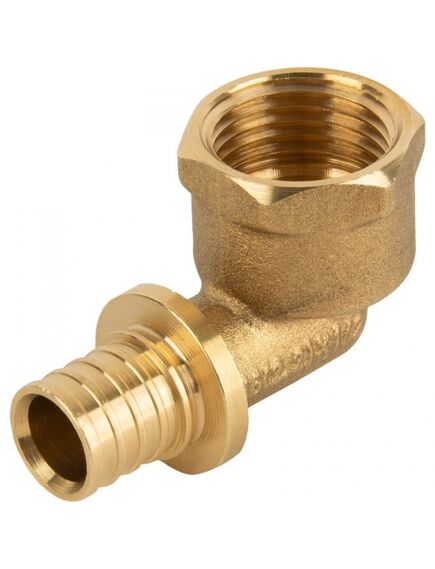 Купить Угольник-переходник РОСТерм НР 16*1/2" (16ELB-12EXT) по цене 210.44 руб., в Санкт-Петебруге в интернет магазине 100-Систем, а также дургие товары РОСТерм из раздела Муфты переходные для труб из сшитого полиэтилена РОСТерм и Переходы для труб из сшитого полиэтилена РОСТерм