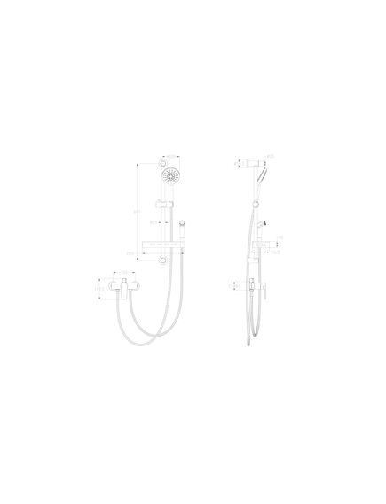 Купить Смеситель для душа с гарнитуром WONZON & WOGHAND, Хром (WW-A31003-CR) (WW-A31003-CR) по цене 20576 руб., в Санкт-Петебруге в интернет магазине 100-Систем, а также дургие товары WONZON & WOGHAND из раздела Смесители для душа без излива и Смесители для ванны и душа