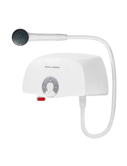 Купить Водонагреватель проточный Royal Thermo SmartFix S (3,5 kW) - душ (SMARTFIX S (3,5 KW)) по цене 2790 руб., в Санкт-Петебруге в интернет магазине 100-Систем, а также дургие товары ROYAL THERMO из раздела Электрические проточные водонагреватели и Электрические водонагреватели