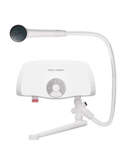 Купить Водонагреватель проточный Royal Thermo SmartFix TS (5,5 kW) - кран+душ (SMARTFIX TS (5,5 KW)) по цене 2890 руб., в Санкт-Петебруге в интернет магазине 100-Систем, а также дургие товары ROYAL THERMO из раздела Электрические проточные водонагреватели и Электрические водонагреватели