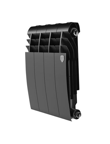 Купить Радиатор биметаллический Royal Thermo BILINER B 350 Чёрный - 4 секц. (RTBB335004) по цене 4760 руб., в Санкт-Петебруге в интернет магазине 100-Систем, а также дургие товары ROYAL THERMO из раздела Биметаллические радиаторы и Радиаторы