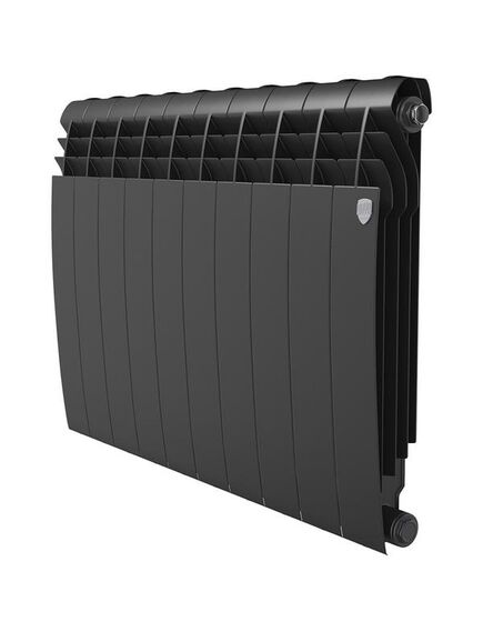 Купить Радиатор Royal Thermo BiLiner 500 Noir Sable - 10 секц. (RTBNS50010) по цене 12300 руб., в Санкт-Петебруге в интернет магазине 100-Систем, а также дургие товары ROYAL THERMO из раздела Биметаллические радиаторы и Радиаторы