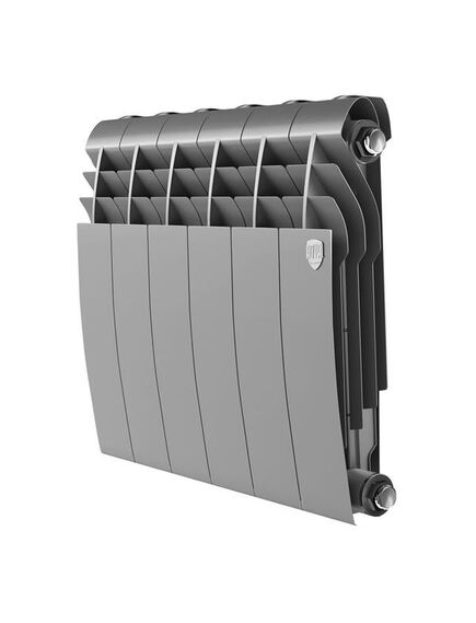 Купить Радиатор биметаллический Royal Thermo BILINER B 350 Серебристый - 6 секц. (RTBS335006) по цене 7140 руб., в Санкт-Петебруге в интернет магазине 100-Систем, а также дургие товары ROYAL THERMO из раздела Биметаллические радиаторы и Радиаторы