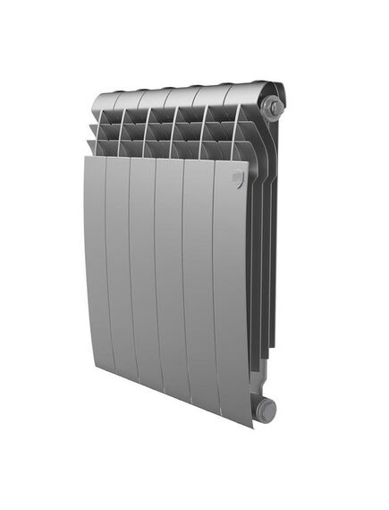 Купить Радиатор биметаллический Royal Thermo BILINER B 500 Серебристый - 6 секц. (RTBS350006) по цене 7380 руб., в Санкт-Петебруге в интернет магазине 100-Систем, а также дургие товары ROYAL THERMO из раздела Биметаллические радиаторы и Радиаторы