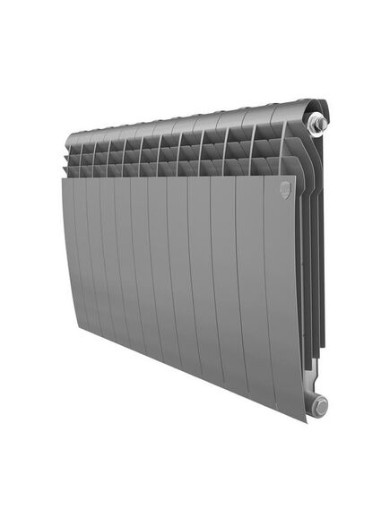 Купить Радиатор биметаллический Royal Thermo BILINER B 500 Серебристый - 12 секц. (RTBS350012) по цене 14760 руб., в Санкт-Петебруге в интернет магазине 100-Систем, а также дургие товары ROYAL THERMO из раздела Биметаллические радиаторы и Радиаторы