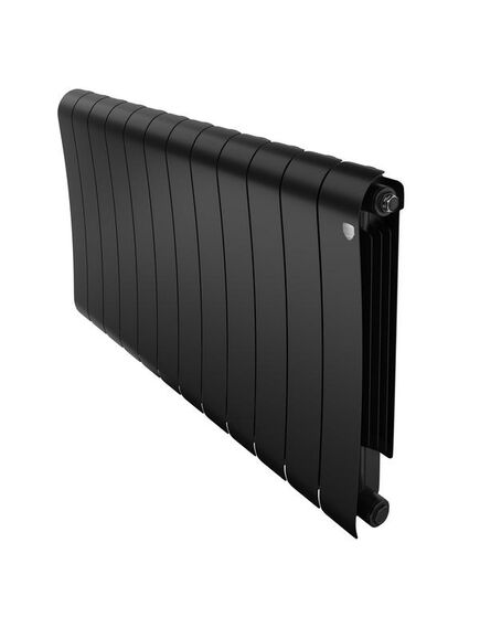Купить Радиатор биметаллический Royal Thermo Infinity 500 Noir Sable - 12 секц. (RTINNS50012) по цене 18960 руб., в Санкт-Петебруге в интернет магазине 100-Систем, а также дургие товары ROYAL THERMO из раздела Биметаллические радиаторы и Радиаторы