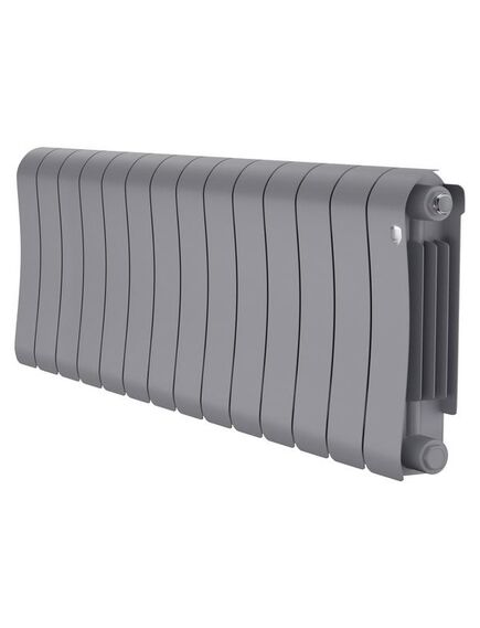 Купить Радиатор биметаллический Royal Thermo Infinity 300 Silver Satin - 14 секц. (RTISS30014) по цене 20580 руб., в Санкт-Петебруге в интернет магазине 100-Систем, а также дургие товары ROYAL THERMO из раздела Биметаллические радиаторы и Радиаторы