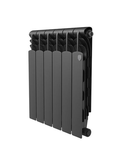 Купить Радиатор Royal Thermo Revolution Bimetall 500 2.0/Noir Sable – 6 секц. (RTRBNS250006) по цене 6720 руб., в Санкт-Петебруге в интернет магазине 100-Систем, а также дургие товары ROYAL THERMO из раздела Биметаллические радиаторы и Радиаторы