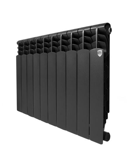 Купить Радиатор Royal Thermo Revolution Bimetall 500 2.0/Noir Sable – 10 секц. (RTRBNS250010) по цене 11200 руб., в Санкт-Петебруге в интернет магазине 100-Систем, а также дургие товары ROYAL THERMO из раздела Биметаллические радиаторы и Радиаторы