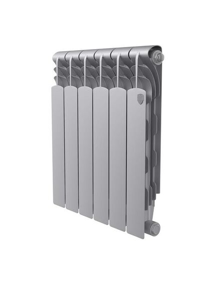 Купить Радиатор Royal Thermo Revolution Bimetall 500 2.0/Silver Satin – 6 секц. (RTRBSS250006) по цене 6720 руб., в Санкт-Петебруге в интернет магазине 100-Систем, а также дургие товары ROYAL THERMO из раздела Биметаллические радиаторы и Радиаторы