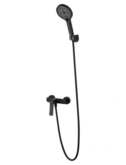 Купить Смеситель для душа WONZON & WOGHAND, Черный матовый (WW-B2585-MB) (WW-B2585-MB) по цене 18766 руб., в Санкт-Петебруге в интернет магазине 100-Систем, а также дургие товары WONZON & WOGHAND из раздела Смесители для душа без излива и Смесители для ванны и душа