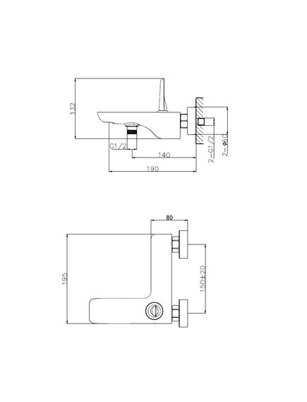 Купить Смеситель для ванны WONZON & WOGHAND SHARK, Хром (WW-48B3101-CR) (WW-48B3101-CR) по цене 37099 руб., в Санкт-Петебруге в интернет магазине 100-Систем, а также дургие товары WONZON & WOGHAND из раздела Смесители с длинным изливом и Смесители для ванны и душа