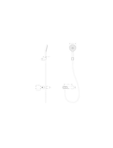 Купить Смеситель для душа с встроенным изливом WONZON & WOGHAND MUSE Corno, Хром (WW-A30902-CR) (WW-A30902-CR) по цене 18749 руб., в Санкт-Петебруге в интернет магазине 100-Систем, а также дургие товары WONZON & WOGHAND из раздела Смесители с коротким изливом и Смесители для ванны и душа