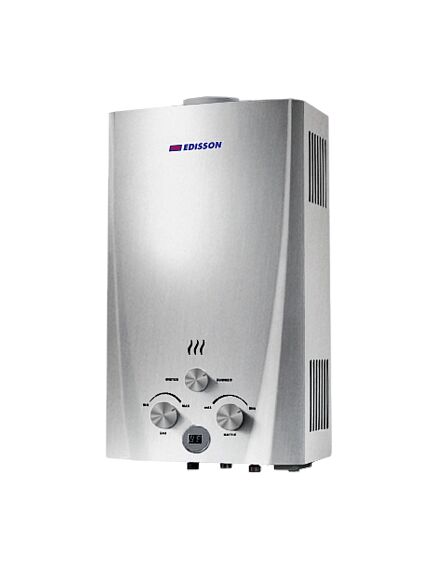 Купить Газовая колонка EDISSON F 20 D (silver) (361102) по цене 11300.25 руб., в Санкт-Петебруге в интернет магазине 100-Систем, а также дургие товары EDISSON из раздела Газовые проточные водонагреватели и Газовые водонагреватели