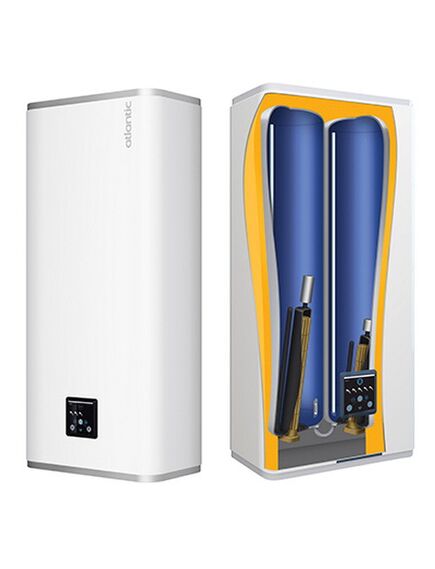 Купить Водонагреватель накопительный Atlantic Vertigo Steatite WiFi 100 (851261) по цене 52490 руб., в Санкт-Петебруге в интернет магазине 100-Систем, а также дургие товары  из раздела Электрические накопительные водонагреватели и Электрические водонагреватели