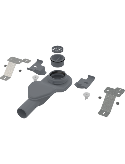 Купить ALCA PLAST Экстра низкий сифон DN40 и комплект регулируемых ног, арт. APZ-S6 (apz-s6) по цене 4452 руб., в Санкт-Петебруге в интернет магазине 100-Систем, а также дургие товары AlcaPlast из раздела Комплектующие и Душевые лотки и душевые трапы