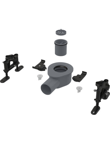 Купить ALCA PLAST Низкий cифон DN50 и комплект регулируемых ног, арт. APZ-S9 (apz-s9) по цене 4452 руб., в Санкт-Петебруге в интернет магазине 100-Систем, а также дургие товары AlcaPlast из раздела Комплектующие и Душевые лотки и душевые трапы