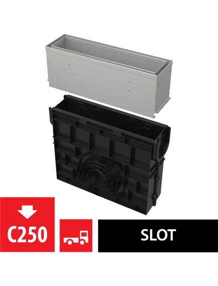 Купить ALCA PLAST Пескоуловитель для дренажного каналаAVZ101-R122 с щелевой асимметричной надставкой из оцинкованной с (avz101r-r122r) по цене 59729 руб., в Санкт-Петебруге в интернет магазине 100-Систем, а также дургие товары AlcaPlast из раздела Комплектующие и Душевые лотки и душевые трапы