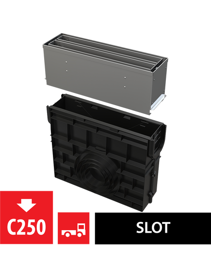 Купить ALCA PLAST Пескоуловитель для дренажного каналаAVZ101-R324 с щелевой симметричной надставкой из нержавеющей ста (avz101r-r324r) по цене 84170 руб., в Санкт-Петебруге в интернет магазине 100-Систем, а также дургие товары AlcaPlast из раздела Комплектующие и Душевые лотки и душевые трапы