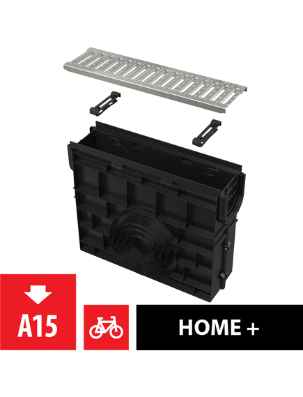 Купить ALCA PLAST Пескоуловитель для дренажного канала AVZ102 с пластиково рамой и оцинкованной решеткой С-образного п (avz102r-r102s) по цене 17065 руб., в Санкт-Петебруге в интернет магазине 100-Систем, а также дургие товары AlcaPlast из раздела Комплектующие и Душевые лотки и душевые трапы